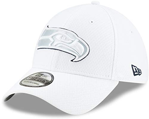 New Era 39Thirty Cap - Platinum Sideline Seattle Seahawks