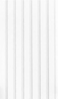 ondeco Akustikpaneel 20x240cm Wandpaneele Filz, B1 Brandschutz, schallabsorbierend, 3D Design Weiss 20 x 240cm