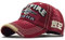 CheChury Baseball Kappe Basecap Unisex einstellbare Retro Baseball Hut Freizeit Cap modischste Cotton Cap Schreiben Outdoor Hut für Herren und Damen