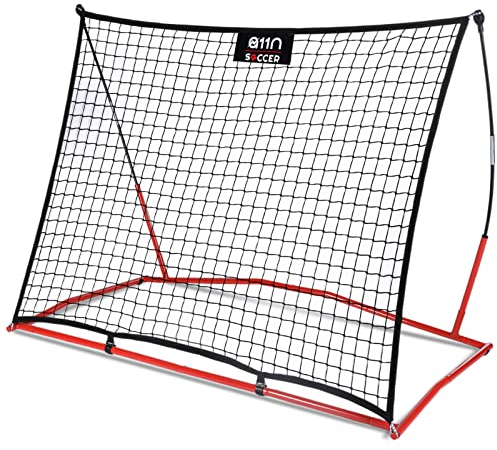 A11N Fußball-Trainingsgerät – 1,5 m x 1,2 m tragbarer Fußball-Rebounder für Team- oder Solo-Fußballtraining