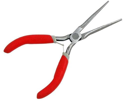 Alicates universales de punta plana extralarga, 160mm