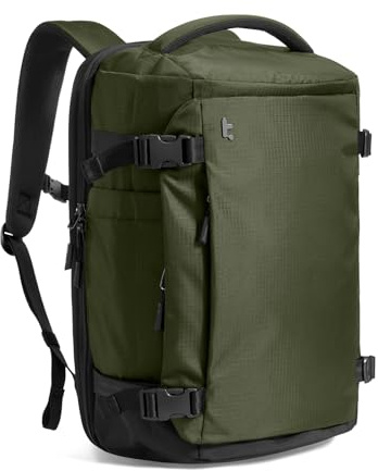 tomtoc 28L Reiserucksack, TSA-freundlicher Handgepäck Rucksack, Wasserdichter Easyjet Rucksack Handgepäck Flugzeug, Leichter Business Laptop Rucksack Herren Damen für 16 Zoll, Weekender-Tagesrucksack