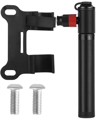 Bomba De Bicicleta | Bomba Compacta De Ligero para Neumáticos De Bicicleta,Inflador Rápido Doble Válvula Montaje Marco Accesorios para Senderismo Al Aire Libre