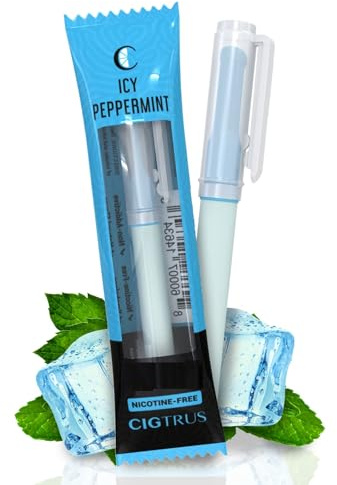 Cigtrus Tobacco-Free, Nicotine-Free Smokeless Air Inhaler - Non-Electric | Oral Fixation Relief Aid | Habit Replacing Breathing Stick (Blue)