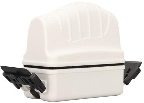 Haofy Cepillo Magnético para Pecera, 4 Raspadores de Algas de Doble Hoja con Succión Magnética Fuerte para una Fácil Limpieza del Acuario, Herramienta para un Grosor de Pared del Tanque de 40 Cm ≤ 4