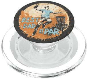 Disc-Golf-Jugador Disc-Golfing Game Día del Padre Disc-Golf PopSockets PopGrip para MagSafe