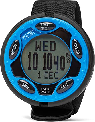 Optimum Time OE Serie 14R Wiederaufladbar Jumbo Event Uhr OE1467R - Blue