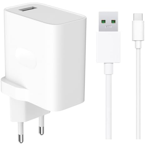 30W Ladegerät für Oppo VOOC Charge mit USB-A zu USB-C Kabel – Schnellladeadapter