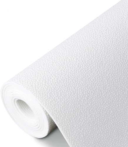 WochiTV Shelf, Drawer Liners 30cmx150cm for Kitchen Bedroom Cabinets Cupboard, Foam Mats Non-Slip Non-Adhesive for Pantry, Bathroom, Garage, Closet,Tool Box Shelves, White