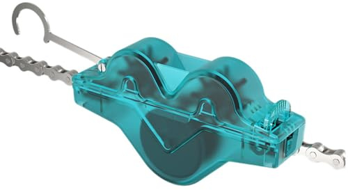 Pulitore per catene a ciclo – Struttura multi materiale, di circolazione del detergente, spazzolatura in tutte le direzioni, design di pulizia rapida | strada montagna discesa elettrica cicli
