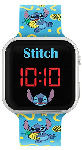 Disney Unisex Kid's Digital Quartz Watch with Plastic Strap LAS4038