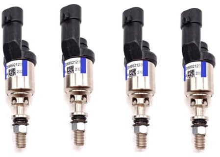 DN Autogas parts IN03 GLT CNG GPL 4 x Iniettori Blu Vecchio Tipo A Vite Sequente