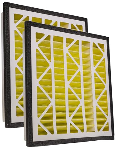 Filter-Monster - Replacement Compatible with Zephyr VGF Series 20x20x3 Whole Home Return Air Grille Filter, 2 Pack Bundle