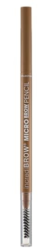 Collection Cosmetics Incredibrow Microbrow Pencil, Ultra-Fine Precision Nib, For Sculpting and Shaping, 4g, Blonde