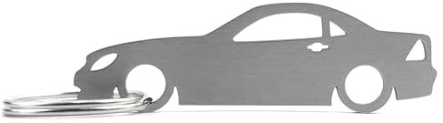 Streetculture CarShape Schlüsselanhänger aus Edelstahl SLK W170 Car Shape JDM Import Racing Drift Motorsport