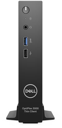 Dell OptiPlex 3000 Thin Client, TPM, Pentium N6005, 8GB, 64GB eMMC, Integrated, 65W, Verti Stand, WLAN, Mouse, ThinOS, 3 Jahre Pro Support