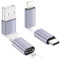 Orangeck Adattatore Lightning a USB C (2 Pack) & Adattatore USB C a Lightning (1 Pack) & Adattatore USB C a USB (1 Pack), USB C Adapter per iPhone 15/14/13/12/Plus/Pro/Pro Max, iPad