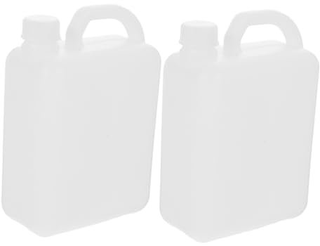 iplusmile 2pezzi Contenitore Plastica Ricaricabile Con Vite Bottiglia Per Liquidi Per Latte e Succo Capacità Design Compatto e Sicuro Per Uso Professionale