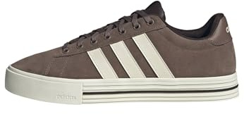 adidas Unisex Daily 4.0 Shoes, Earth strata/Off White/Aurora Coffee, 10 UK