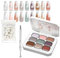 Gel per Unghie | 9 Colori Paletta Smalti Gel per,Accessorio Manicure con Pinza per Saloni Matrimoni Eventi Casa