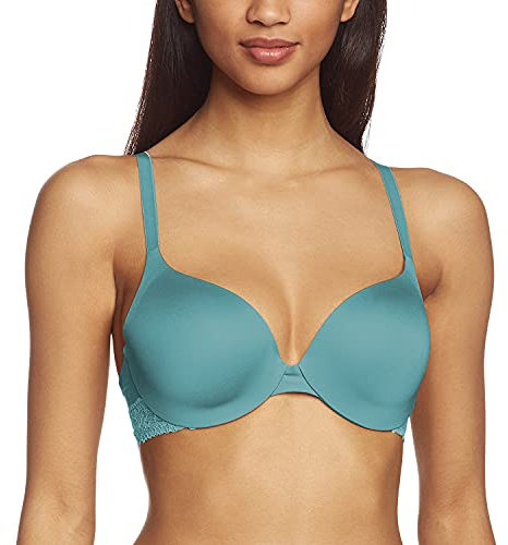Sloggi Damen Bügel BH Wow Lace WHP, Gr. 70C Provincial Blue (7311/MX)
