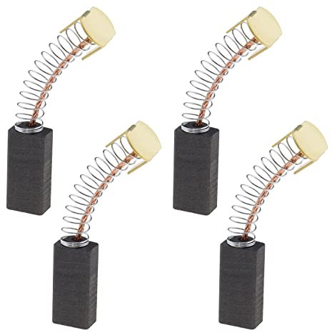 Create idea Lot de 2 paires de balais de charbon de rechange compatibles avec les balais moteur Moretti 6 x 9 x 20 mm