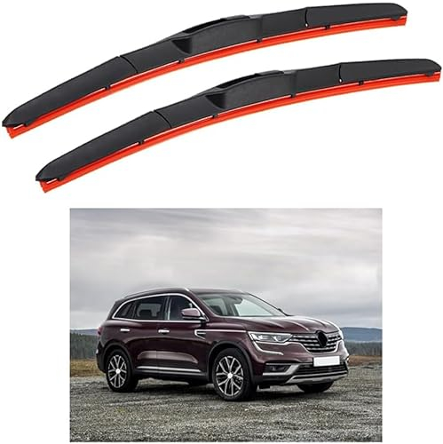 HESTAY Auto Scheibenwischer für Renault Koleos 26+16 2017-2020, HD Leiser Scheibenwischer Ohne Knochen