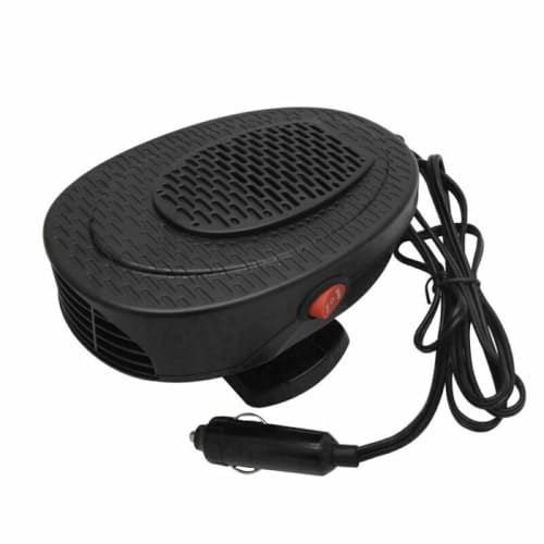 Riloer 120W 12V 2 in 1 Riscaldamento 12v per Auto, Stufetta, Riscaldatore Portatile, Ventilatore per Auto