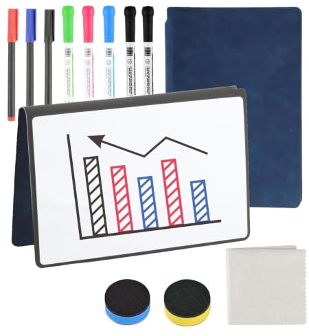 A5 Lavagna Cancellabile Quaderno Portatile,lavagnetta cancellabile