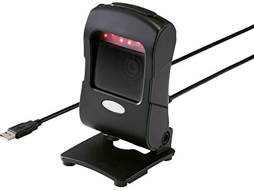 Renkforce 2D Barcode-Scanner Kabelgebunden 2D Imager Schwarz Desktop-Scanner (Stationär) USB-A (USB 1.1), USB-A (USB 2.0)