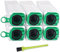 Jajadeal 6 Sacchetti per Vorwerk Folletto VB100 FP100, Parti di Ricambio di Accessori Kit per Vorwerk Kobold VB 100 FP 100 Aspirapolvere
