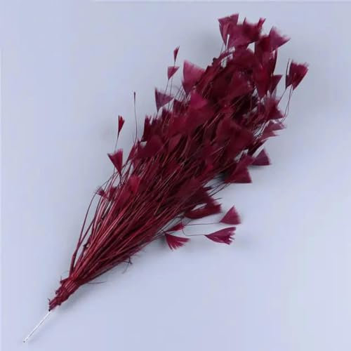 10-12 pouces plumes fleur pour coiffure plumes roses pince dans les Extensions de cheveux coiffure plumes décoratives bricolage artisanat-vin