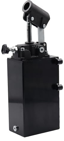 Hydrauliska handpumpar, enkelverkande 12–25–45 cc, oljetank 1–35 l. (E.W. 12 ccm 3 lt tank)