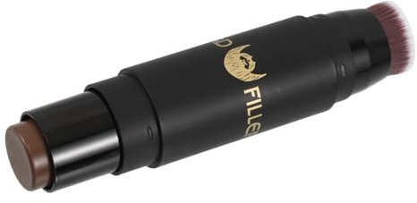 FOMIYES Putzpinsel Bartfüller Für Haarfärbemittel Bartformstift Haarstift Bartglätter Bartpflegestift Bartfarbstift Haarcreme Bartstift Für Männer Bartfüllstift-kit Nylon Brown