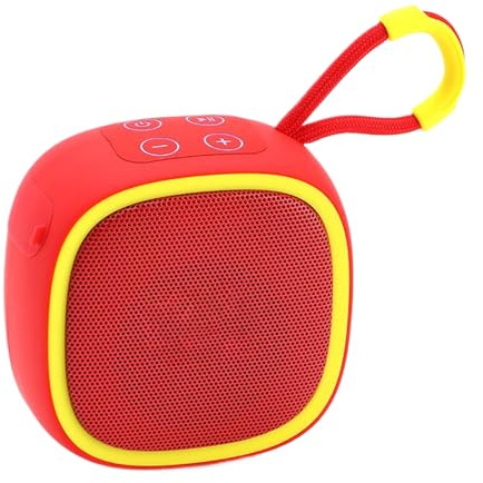 Jubilofex Enceintes d'extérieur, haut-parleur compact de voyage avec poignée, son stéréo, gadgets électroniques légers pour voyage, cuisine, piscine, fête, camping
