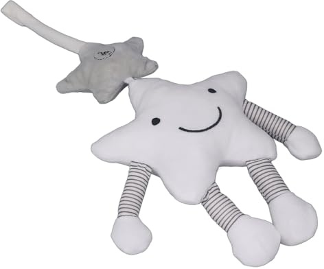 Fdit Jouet Suspendu en Peluche avec Carillon éolien Mobile pour Berceau de bébé, Dessin animé Mignon, pour Berceau de Voiture, Mobile Multifonctionnel de Jeu de Voyage pour bébé