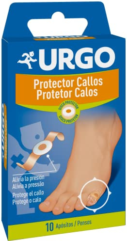 Urgo - Apósitos protectores callos - Disco protector para evitar presión - 10 apósitos