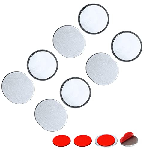 Mousike Magnetischer Türschnäpper Ultradünne Schrankmagnete Edelstahl Schubladenmagnet Verschluss für Schiebetürverschluss Küchenschrank Schrankschließer (D15-4)