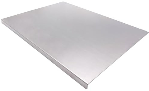 BILLAMB Stainless Steel Cutting Boards for The Kitchen, Suitable for Meat, Fruits, Vegetables, Bread, and Baking Large-sized Cutting Boards (60 x 40cm/23.6 x 15.7 in)