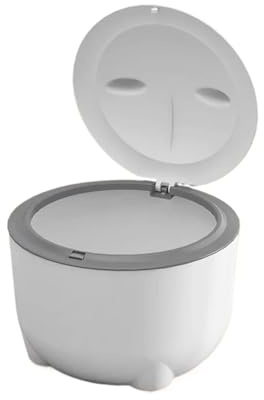 Pet Manure Bucket Cat Litter Special Garbage Bin Feces Odor Proof Basin Small Products(GRAY)