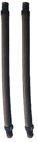 Sommap – 1 par de Sandows de goma (diámetro 15,5 – Longitud: 22 cm)