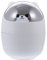 WINOMO Nette Mini Desktop Mülleimer Bär Tier Abfall Korb mit Deckel für Büro Kaffee Tisch Küche Müll Bin Papier Container Grau 1