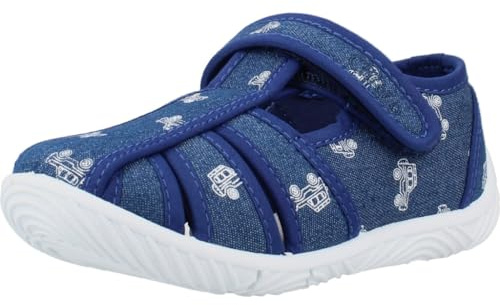 Chicco, Pantuflas Niño, Zapatillas para la Guardería y la Casa con Cómodo Cierre, Designed in Italy