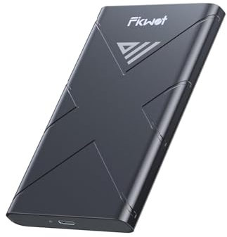 Fikwot FP80 SSD Esterno 500GB SSD Portatile USB-C 3.2 Gen 2, Fino a 2050MB/s, Unità a Stato Solido Esterna per iPhone Serie 15, PS5/PS4(Pro), Android, Xbox, Mac, PC