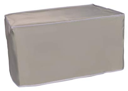 Perfect Dust Cover LLC Druckerabdeckung, kompatibel mit HP OfficeJet Pro 9122e All-in-One Wireless Tintenstrahldrucker, silbergraues Nylon, antistatisch und wasserdicht, Staubschutz