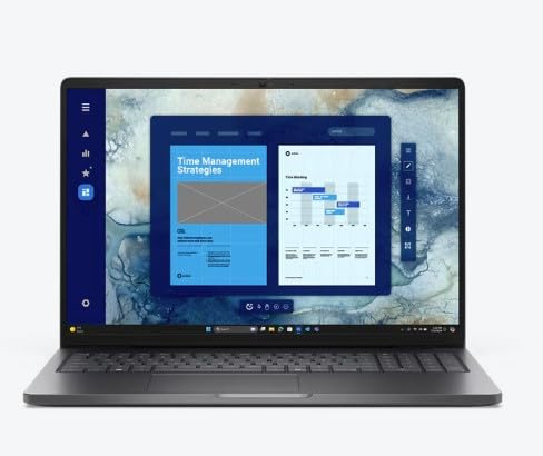 DELL Pro 16 PC16250 Intel Core 5 120U Laptop 40.6 cm (16) Full HD+ 16 GB DDR5-SDRAM 512 GB SSD Wi-Fi 6E (802.11ax) Windows 11 Pro UK English Black