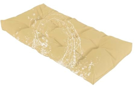 Genérico Cojines para Bancos De Interior/Exterior 100x50/120x50/180x50cm Colchoneta Banco Jardin 2/3 Plazas Terraza CojíN De Asiento para Banco Cocina Porche Terraza Muebles,R 87,100x50cm