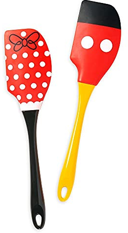 Disney Mickey and Minnie Mouse Baking Spatula Set