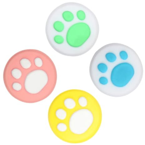 Uonlytech 1set Impugnature Thumb Grip Forma Di Zampa Di Gatto Per Joystick Switch Copertura Compatibile Per Controller Aumenta Precisione e Comfort Di Gioco
