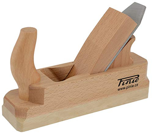 Hobel Schlichthobel mit Weißbuchen Sohle 48 mm breites STANDARD Hobeleisen